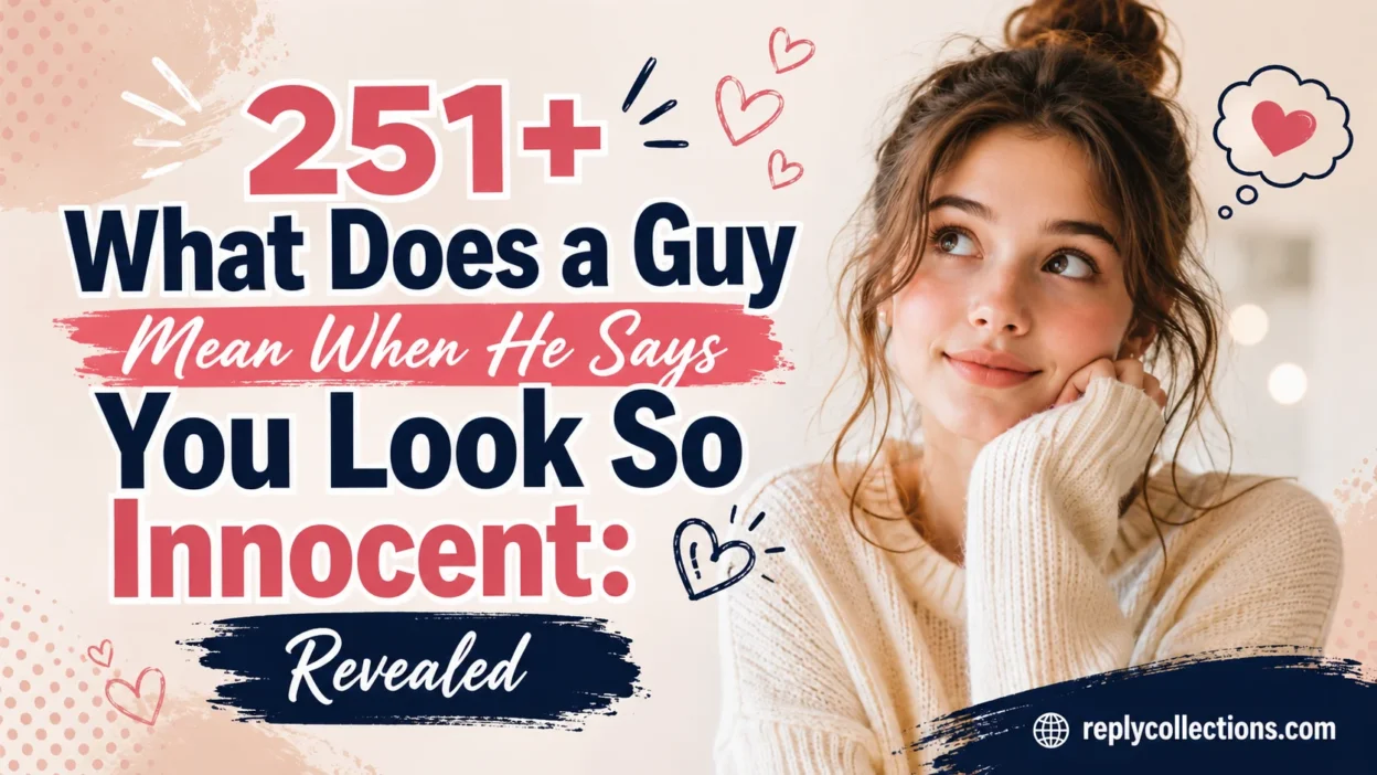 What Does a Guy Mean When He Says You Look So Innocent: Revealed